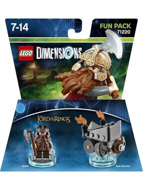 LEGO Dimensions 71220 Gimli Fun Pack - Lord of the Rings - NEW Sealed Retired